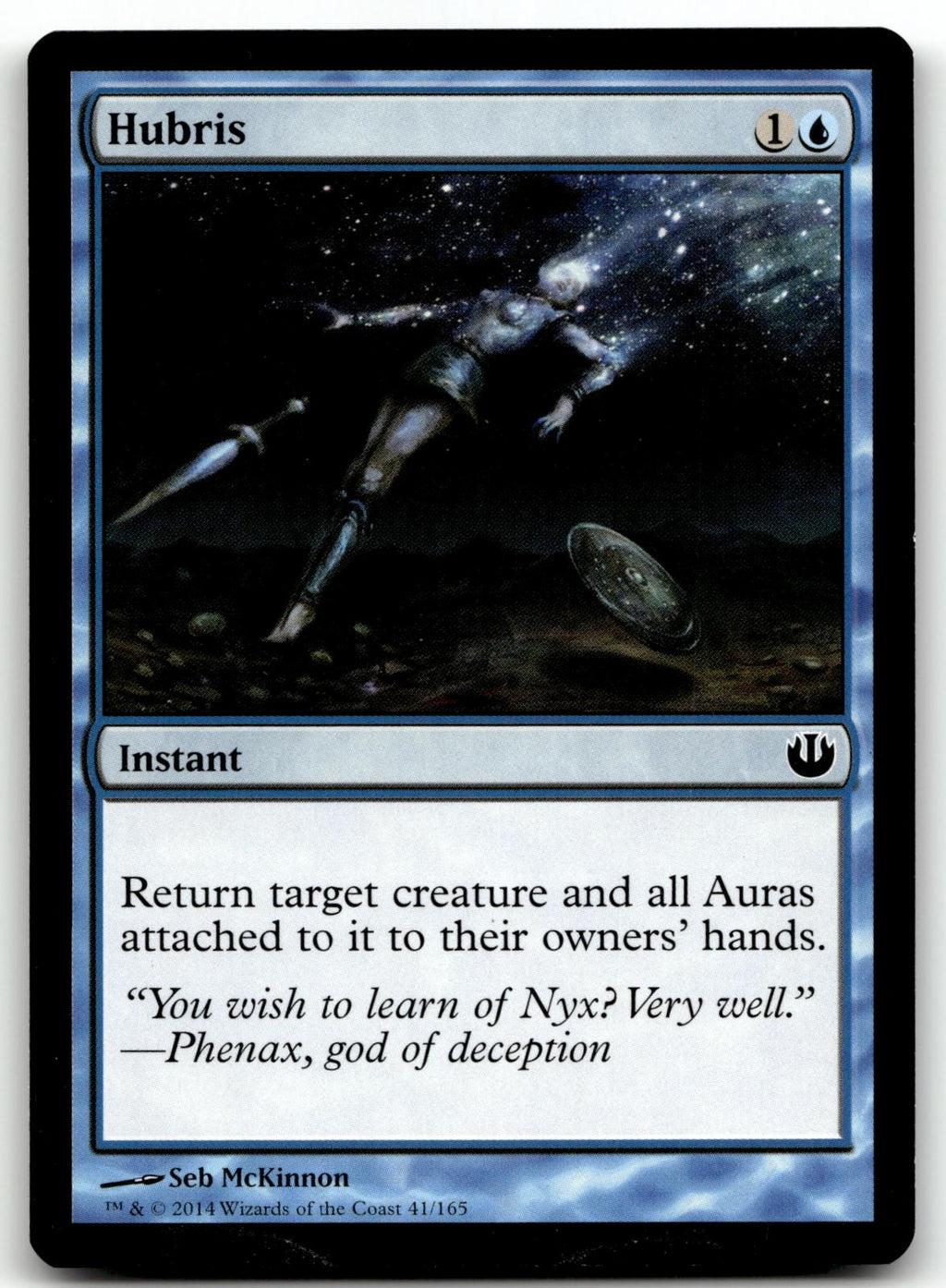 Hubris 41 Common Journey Into Nyx Magic: The Gathering Near Mint