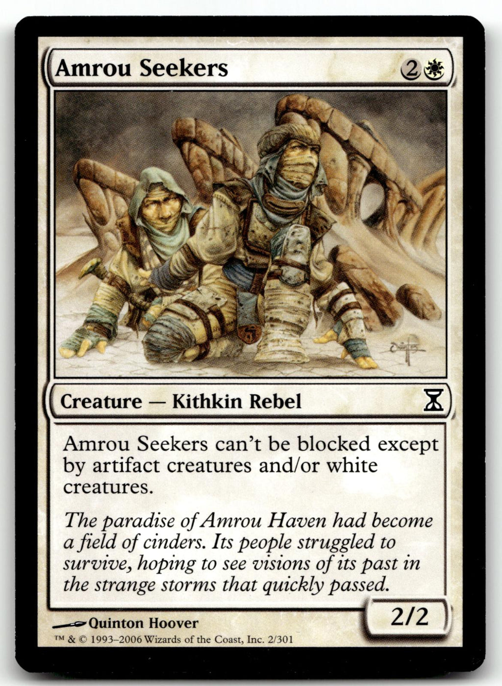 Amrou Seekers 2 Common Time Spiral Magic: The Gathering Near Mint