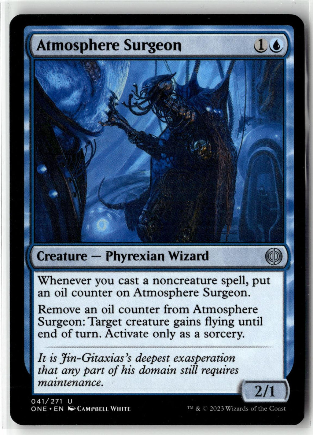 Atmosphere Surgeon 41 Uncommon Phyrexia: All Will Be One Magic: The Gathering NM
