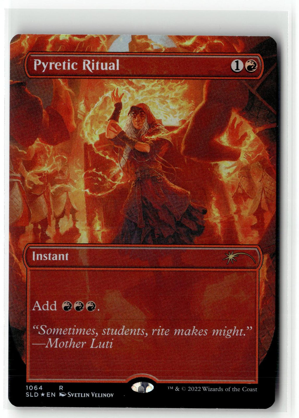 Pyretic Ritual 1064 Rare Secret Lair Drop Series Magic: The Gathering Foil NM