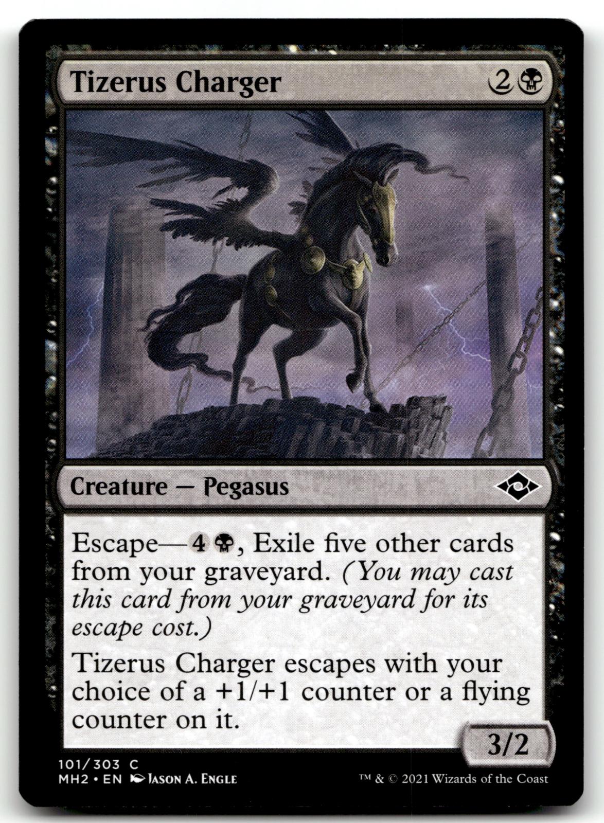 Tizerus Charger 101 Common Modern Horizons 2 Magic: The Gathering Near Mint