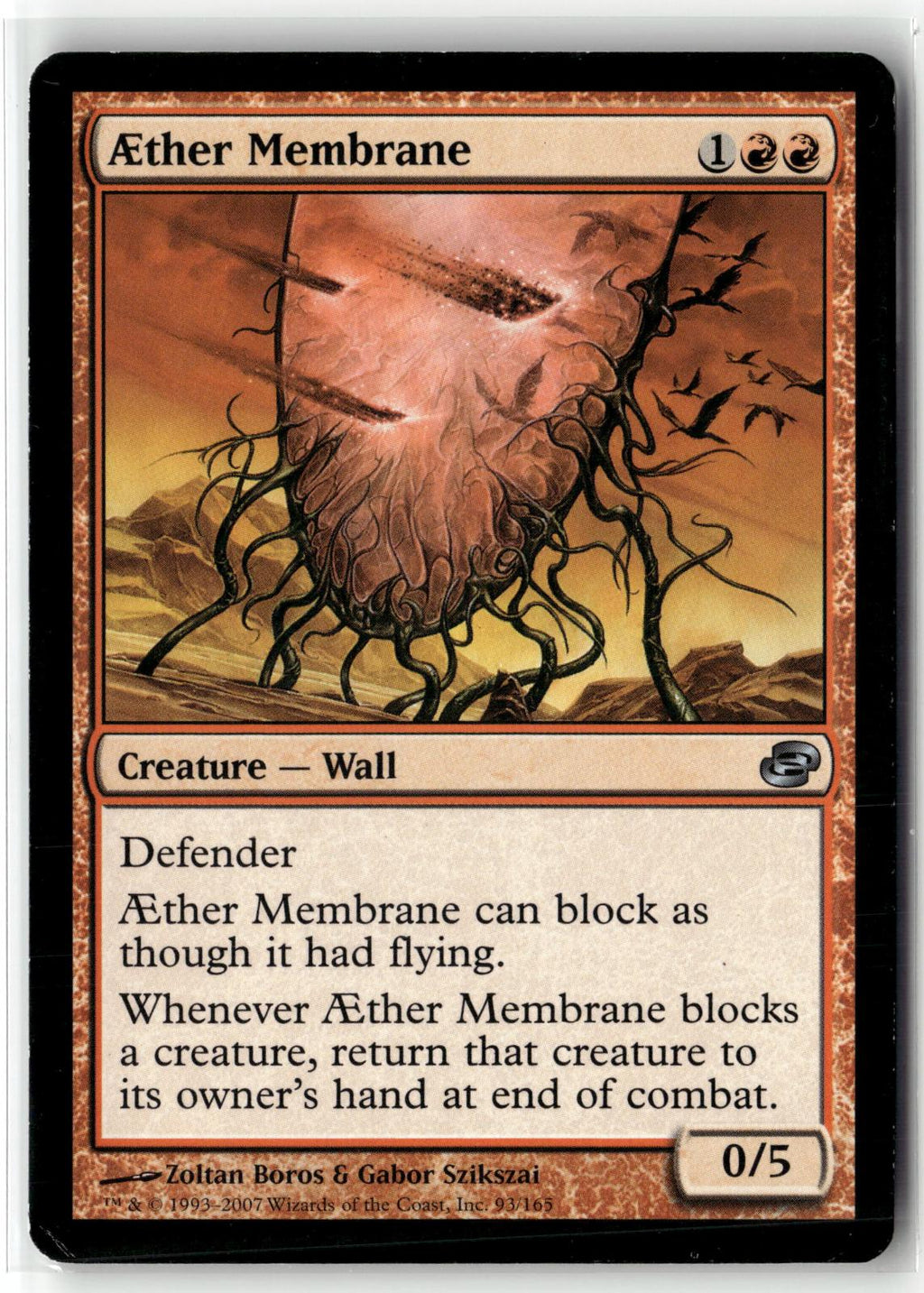 Aether Membrane 93 Uncommon Planar Chaos Magic: The Gathering Near Mint