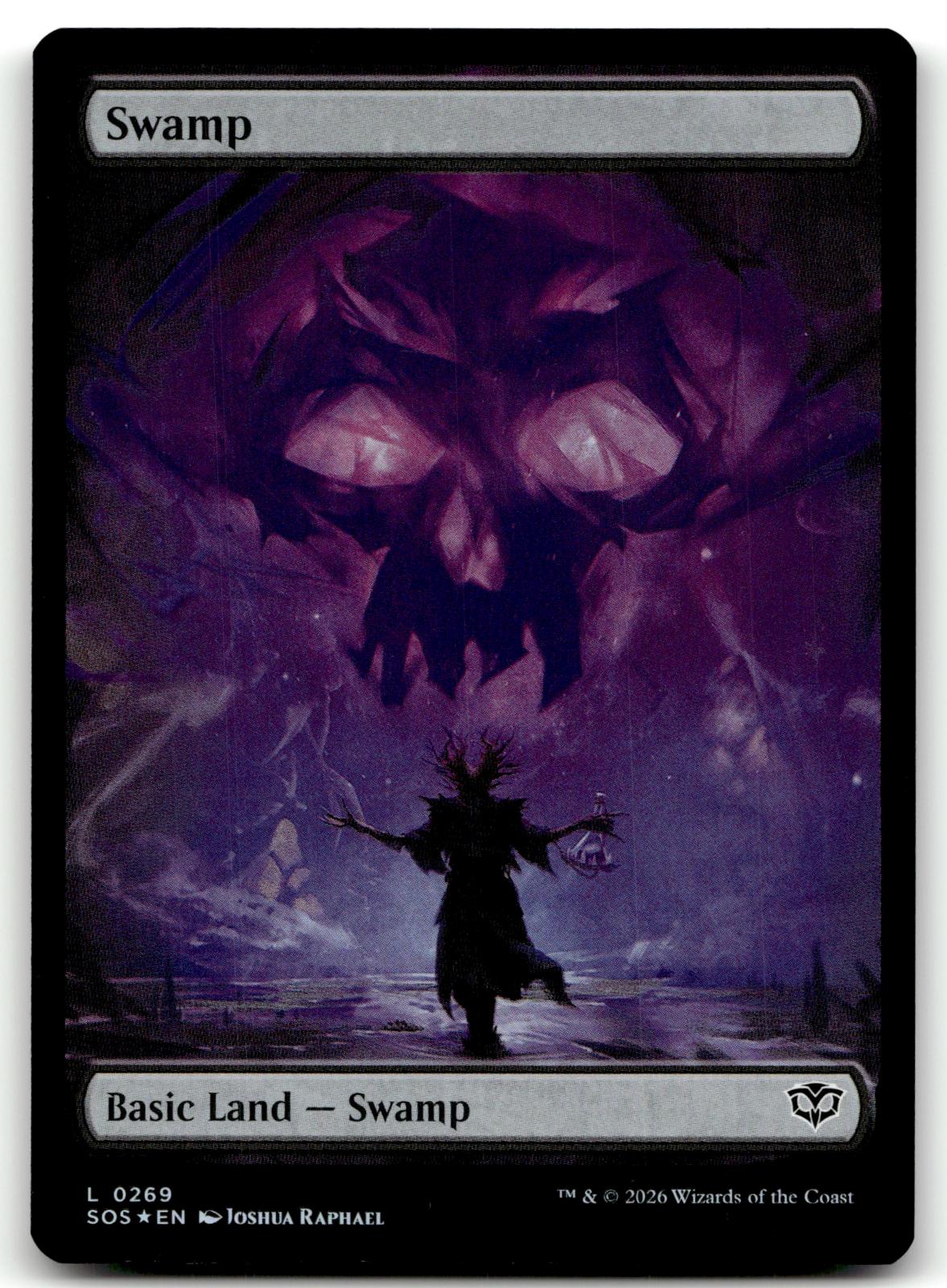Swamp (0269) 269 Land Secrets of Strixhaven Magic: The Gathering Foil Near Mint