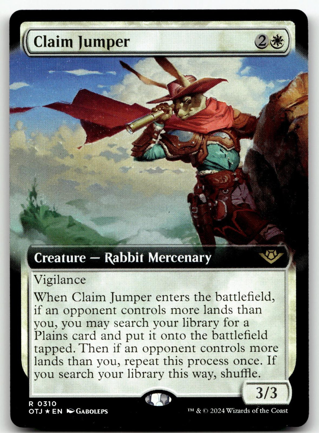 Claim Jumper (Extended Art) 310 Outlaws of Thunder Junction 