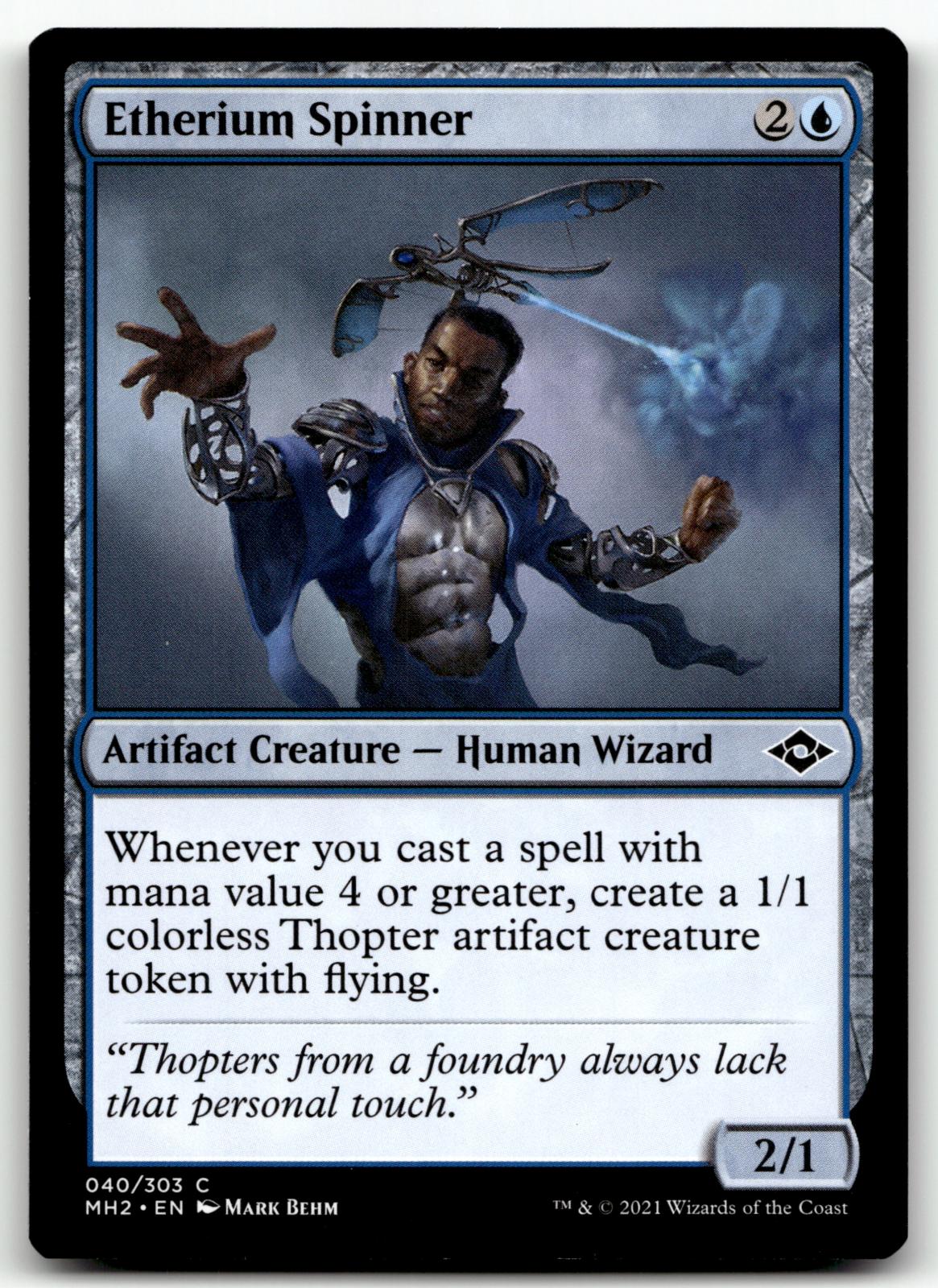 Etherium Spinner 40 Common Modern Horizons 2 Magic: The Gathering Near Mint