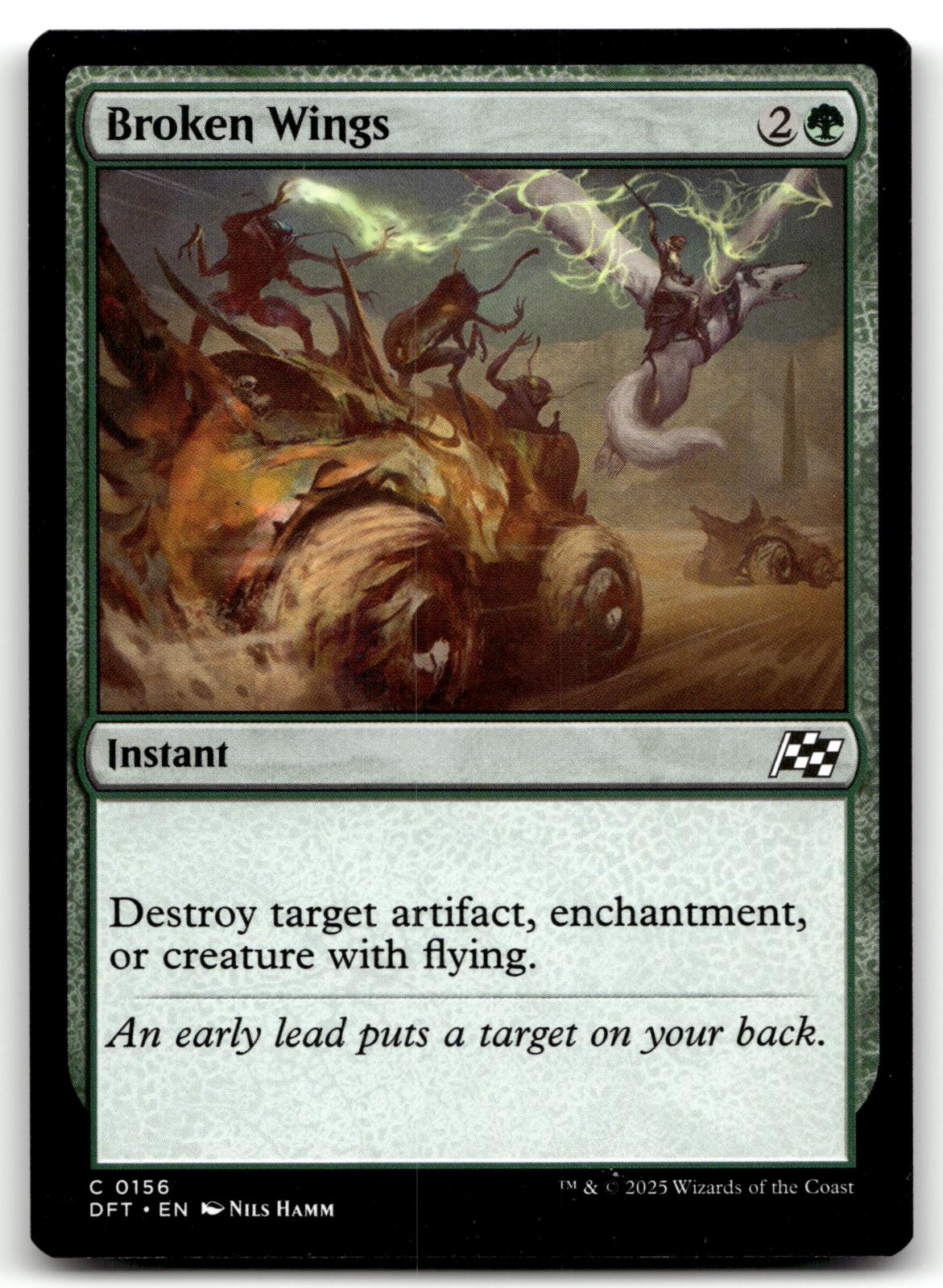 Broken Wings 156 Common Aetherdrift Magic: The Gathering Near Mint