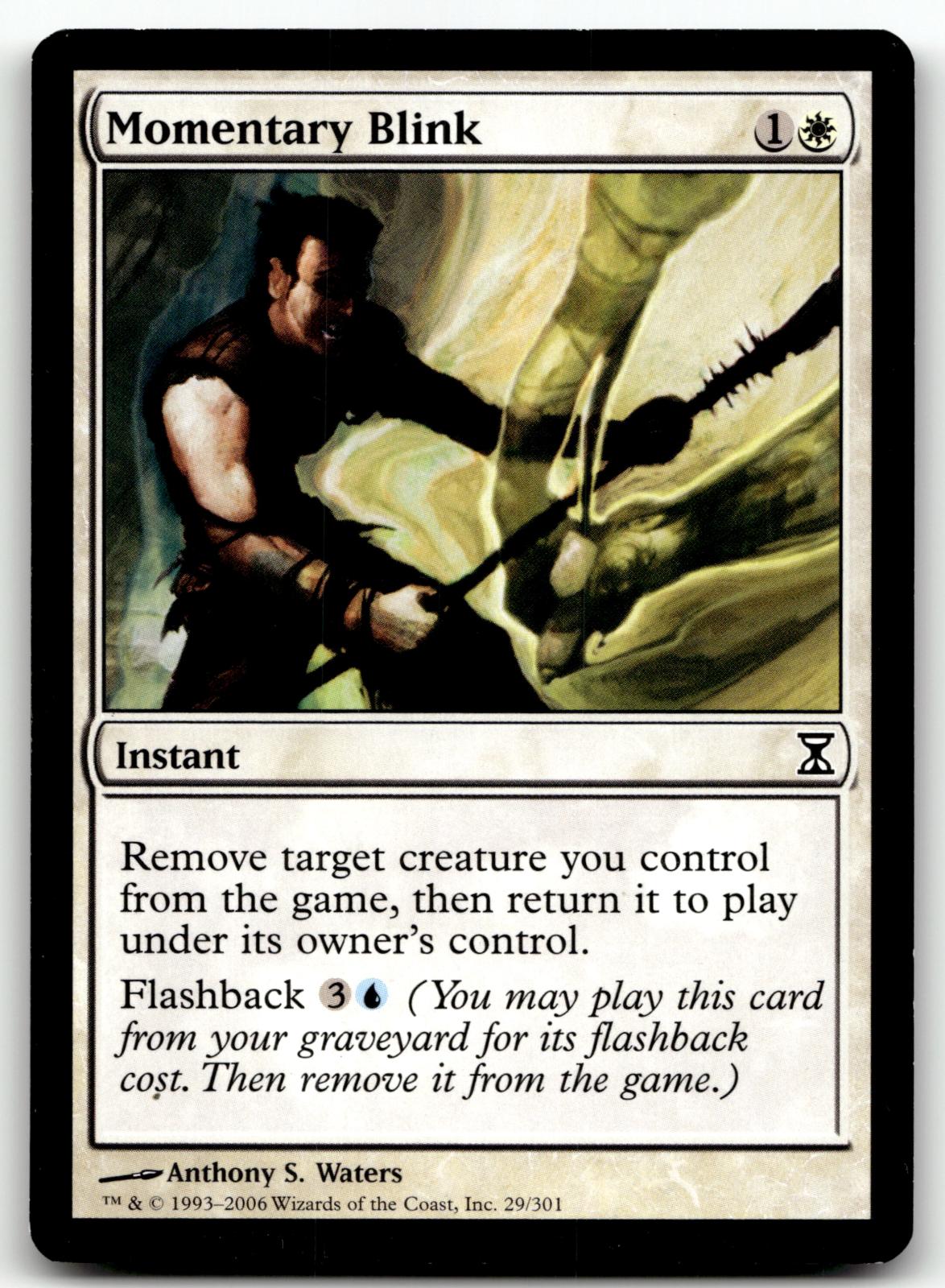 Momentary Blink 29 Common Time Spiral Magic: The Gathering Near Mint