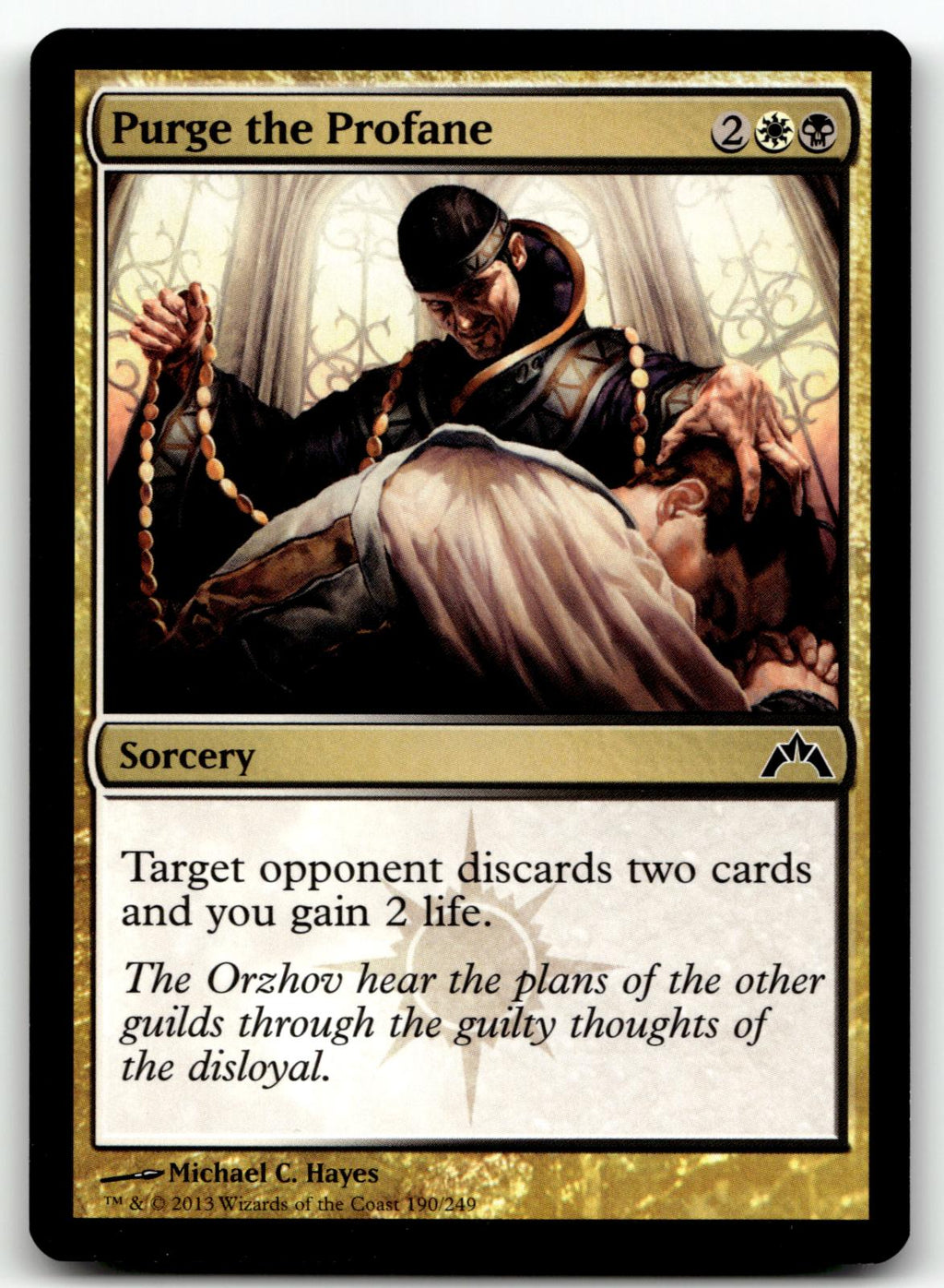 Purge the Profane 190 Common Gatecrash Magic: The Gathering Near Mint