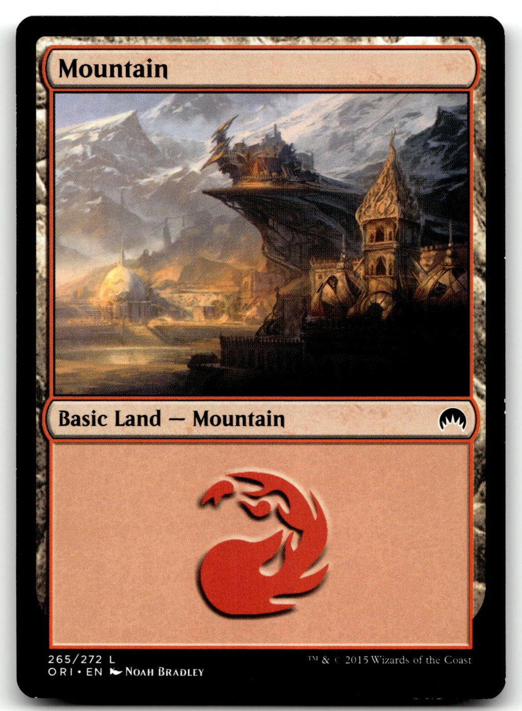 Mountain (265) 265 Land Magic Origins Magic: The Gathering Near Mint