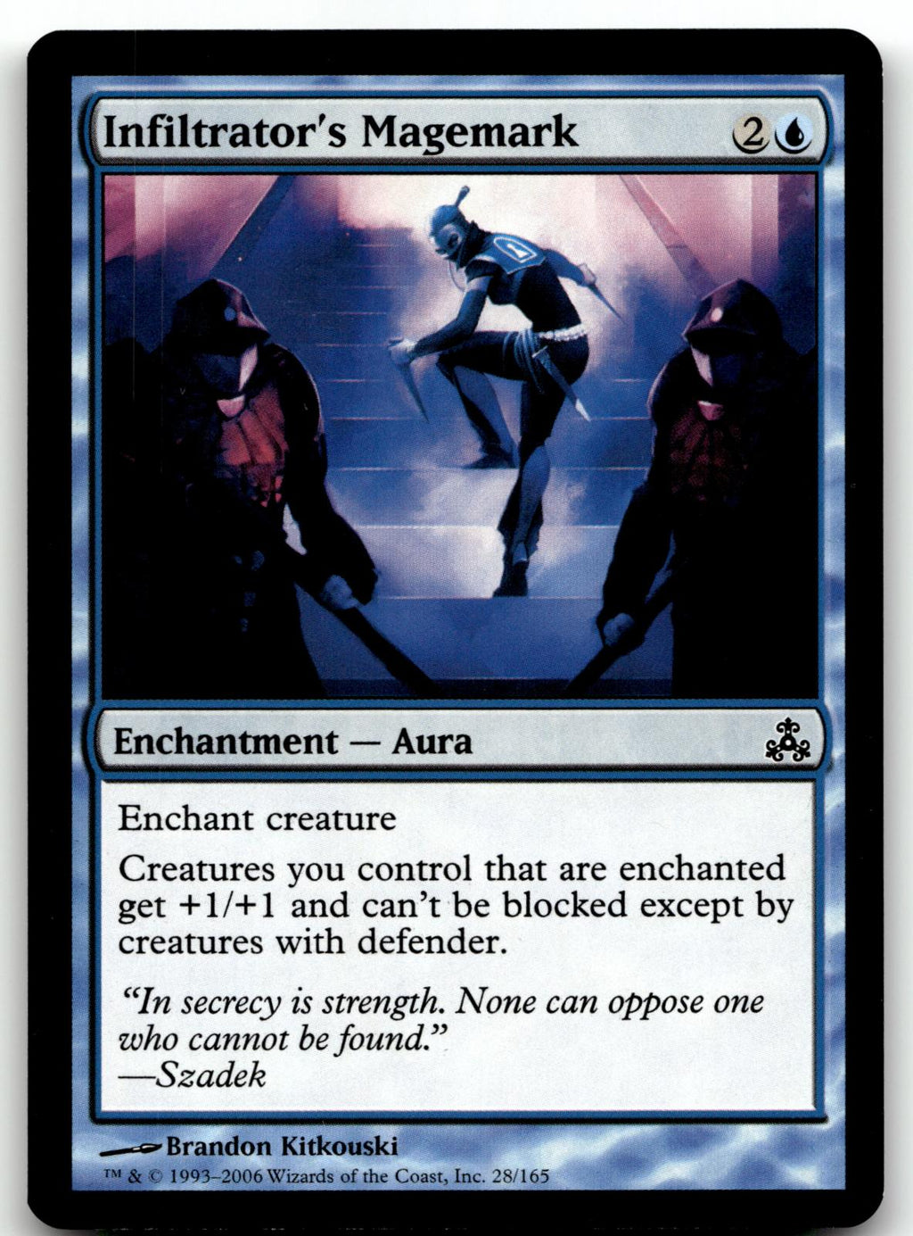 Infiltrator's Magemark 28 Common Guildpact Magic: The Gathering Near Mint