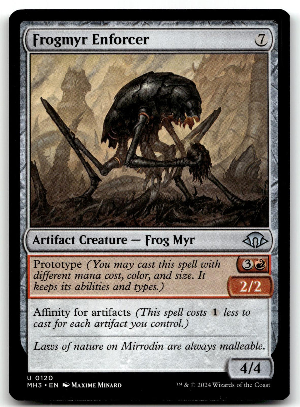 Frogmyr Enforcer 120 Uncommon Modern Horizons 3 Magic: The Gathering Near Mint