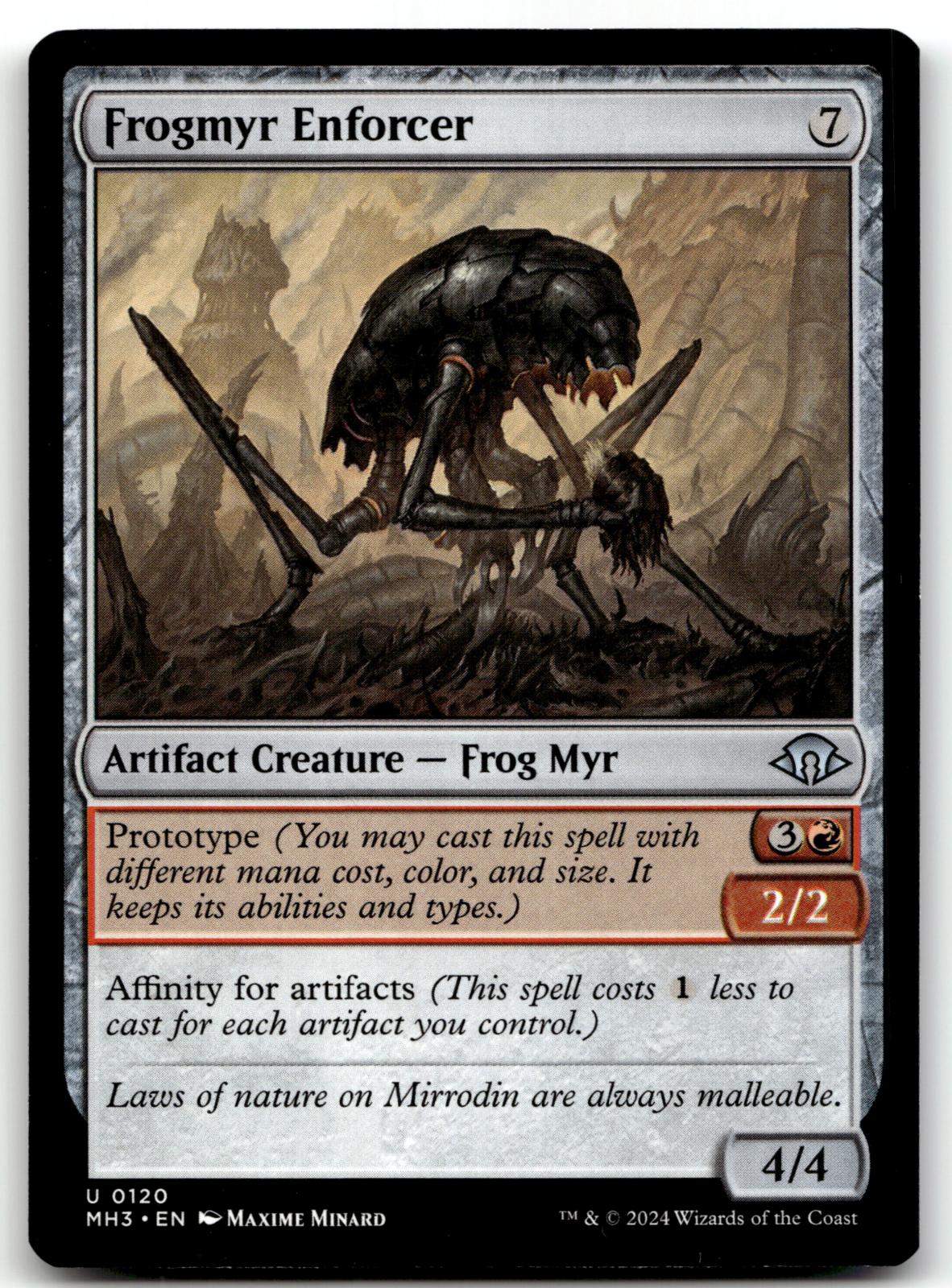 Frogmyr Enforcer 120 Uncommon Modern Horizons 3 Magic: The Gathering Near Mint