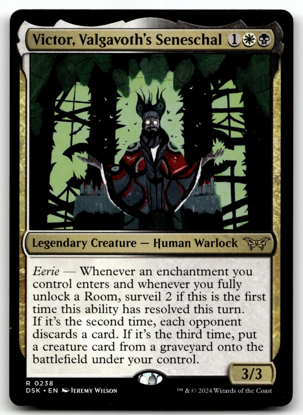 Victor, Valgavoth's Seneschal 238 Duskmourn: House of Horror 