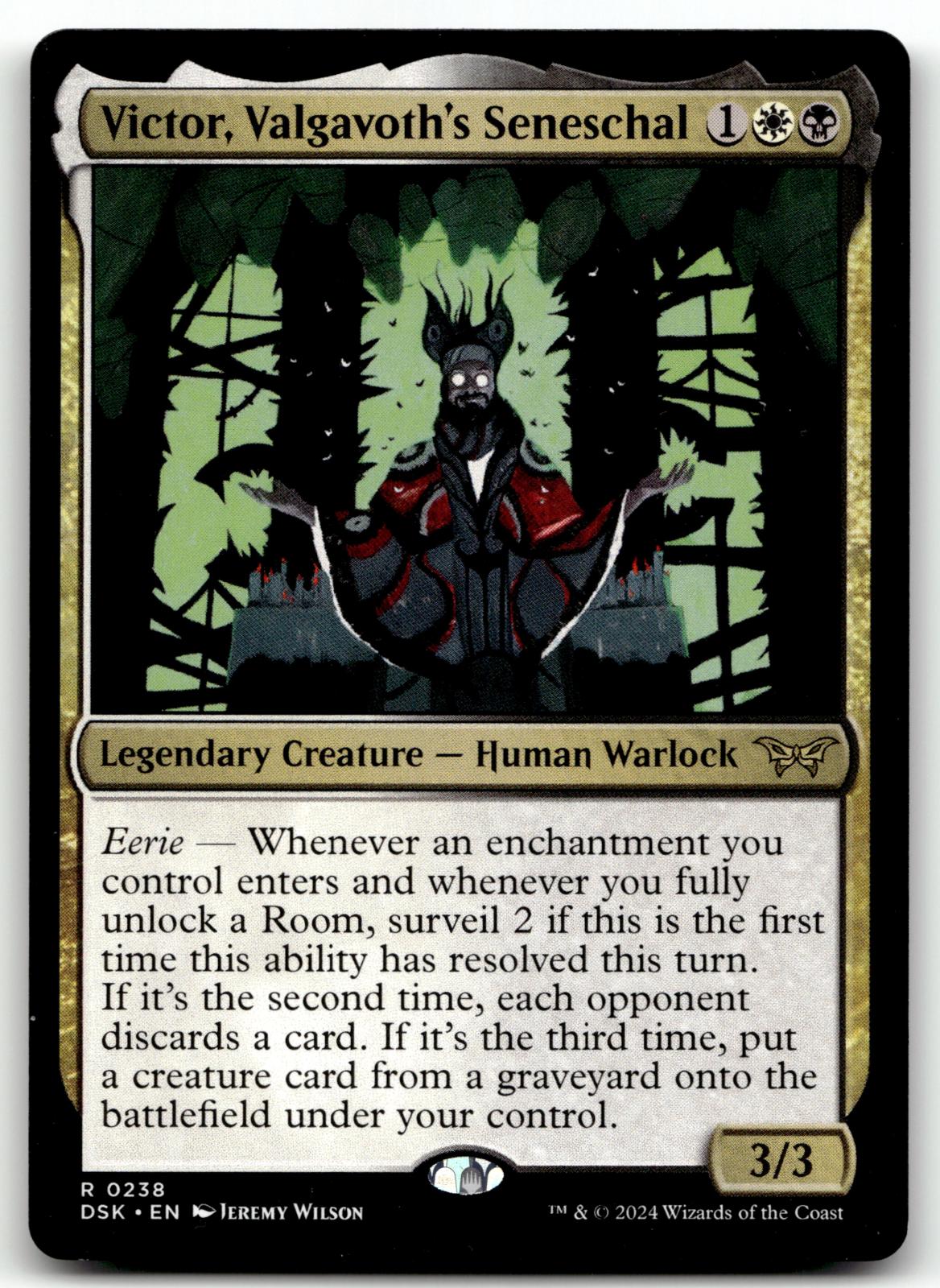Victor, Valgavoth's Seneschal 238 Duskmourn: House of Horror 