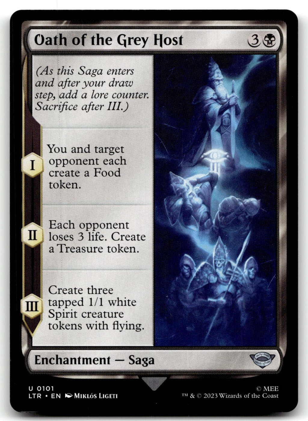 Oath of the Grey Host 101 Universes Beyond: The Lord of the Rings: Tales of Middle-earth Magic: The Gathering NM