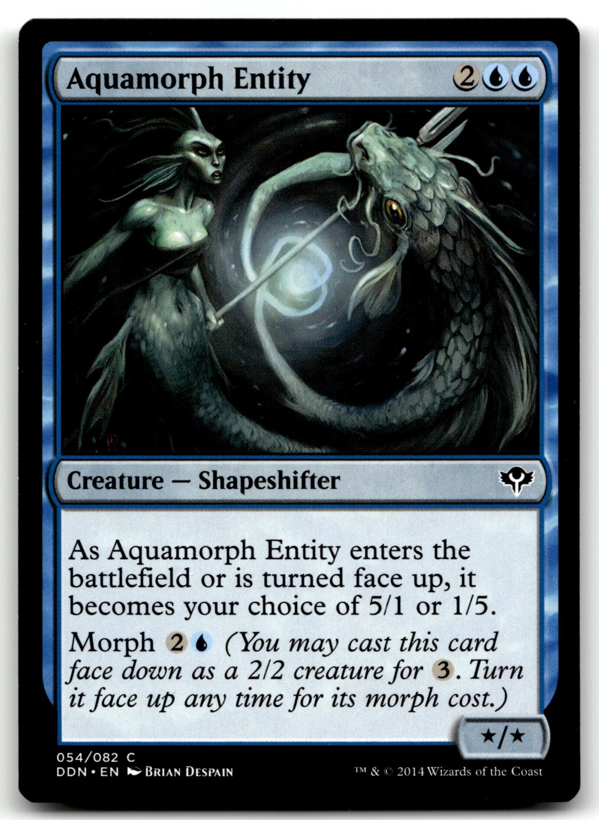Aquamorph Entity 54 Common Duel Decks: Speed vs. Cunning Magic: The Gathering NM