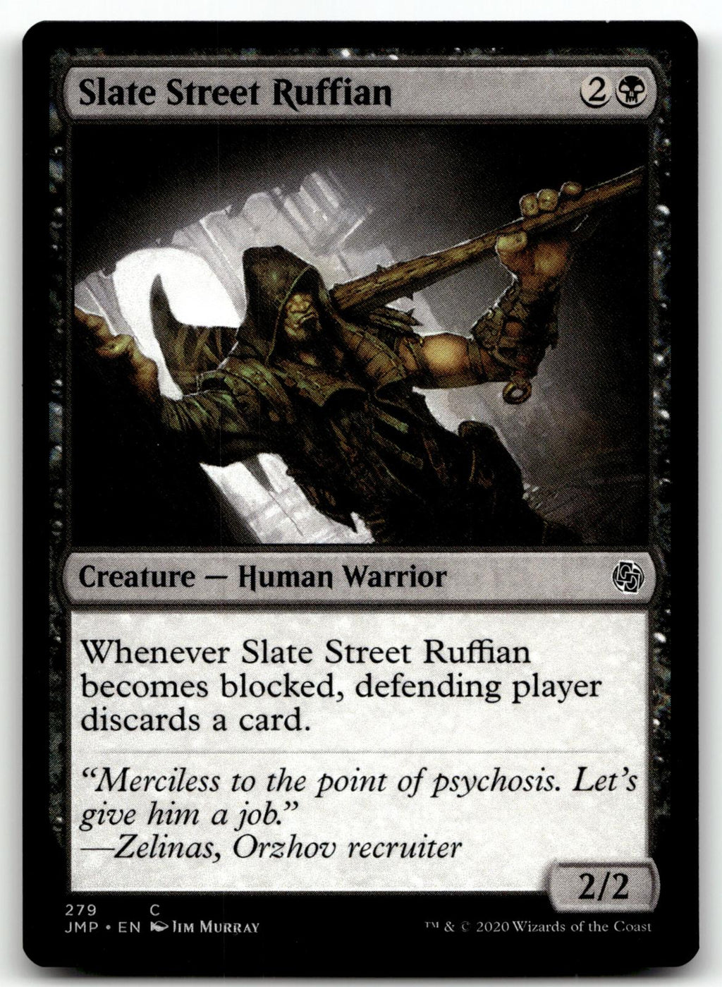 Slate Street Ruffian 279 Common Jumpstart Magic: The Gathering Near Mint