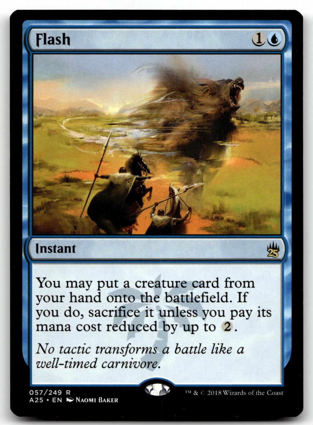Flash 57 Rare Masters 25 Magic: The Gathering Near Mint