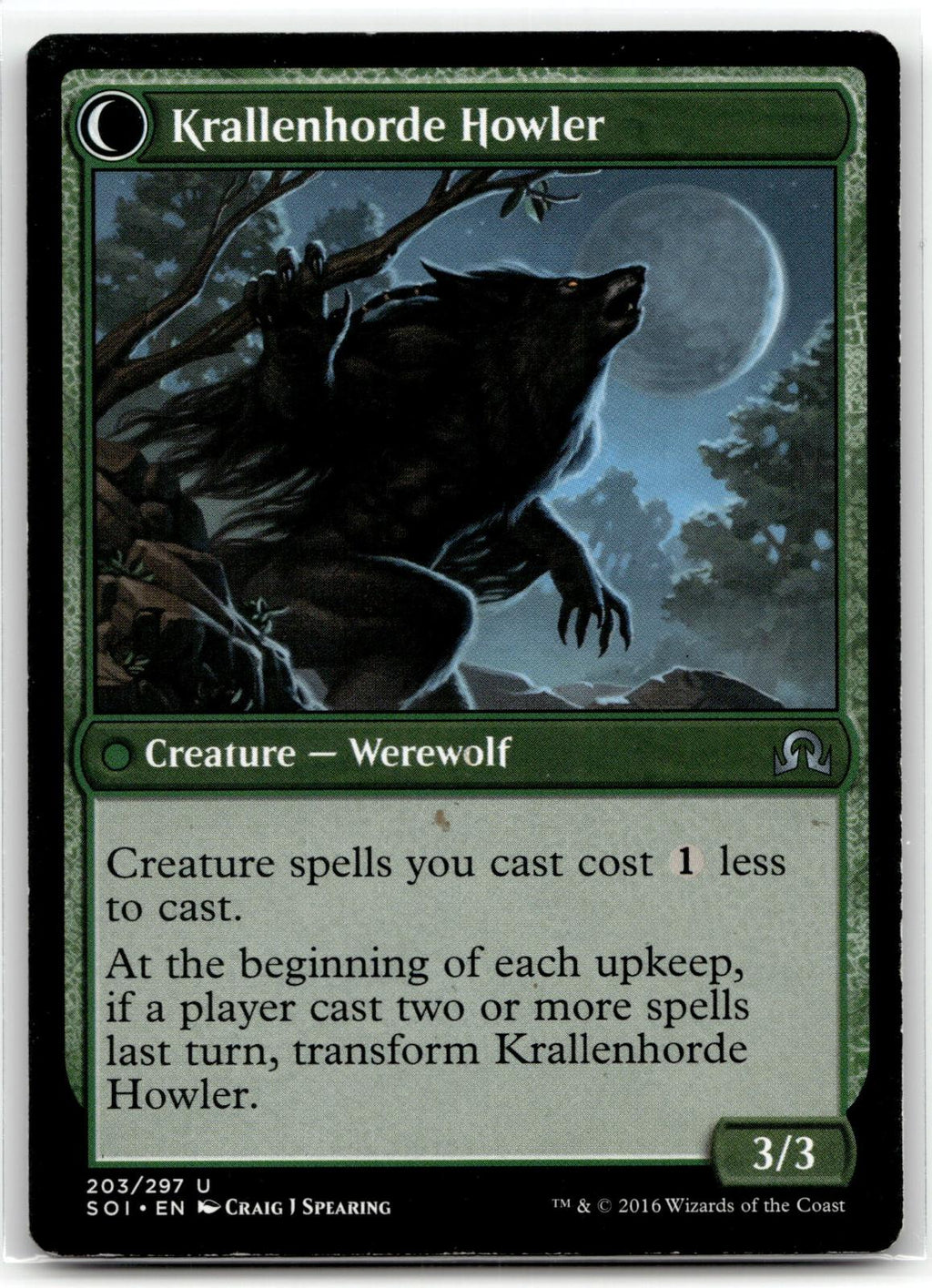 Duskwatch Recruiter 203 Uncommon Shadows over Innistrad Magic: The Gathering NM