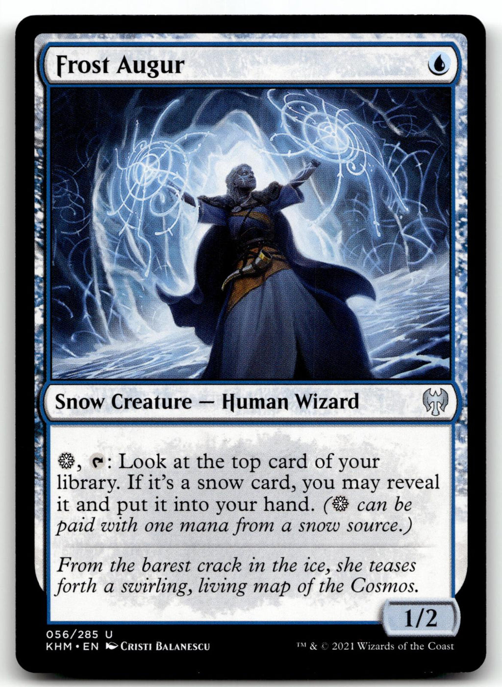 Frost Augur 56 Uncommon Kaldheim Magic: The Gathering Near Mint