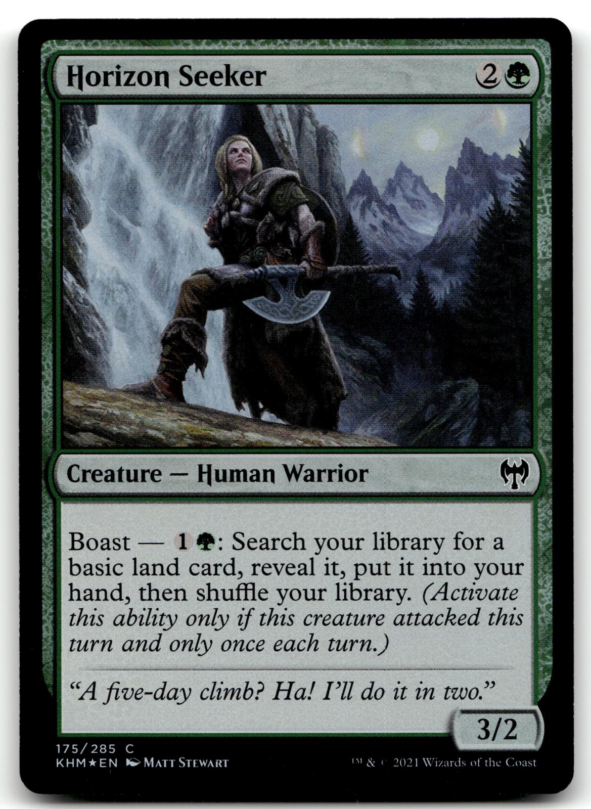 Horizon Seeker 175 Common Kaldheim Magic: The Gathering Foil Near Mint