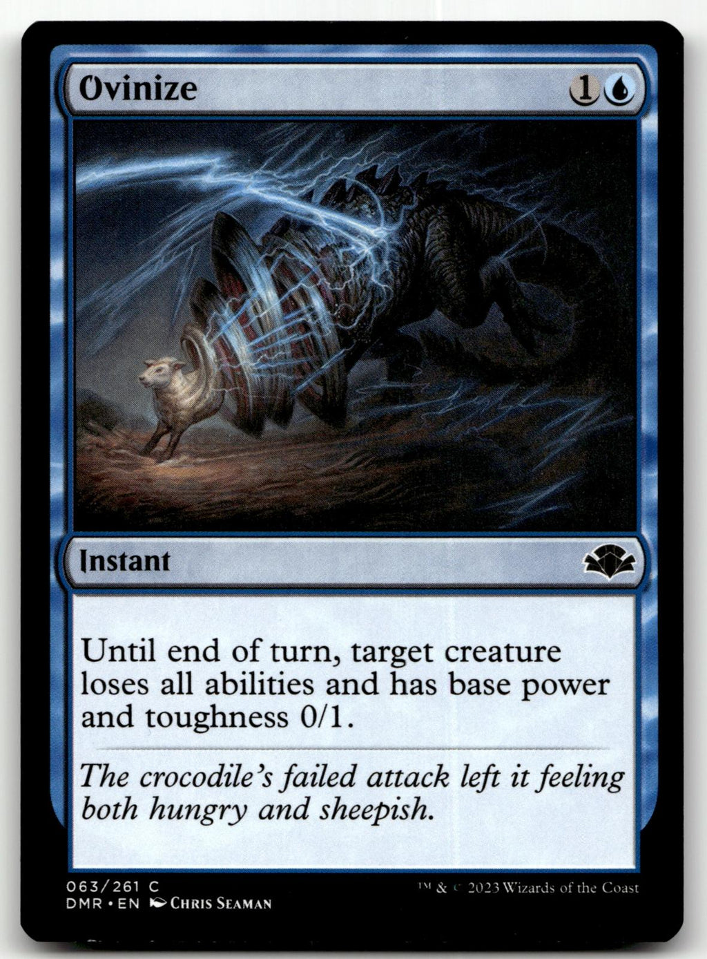 Ovinize 63 Common Dominaria Remastered Magic: The Gathering Near Mint