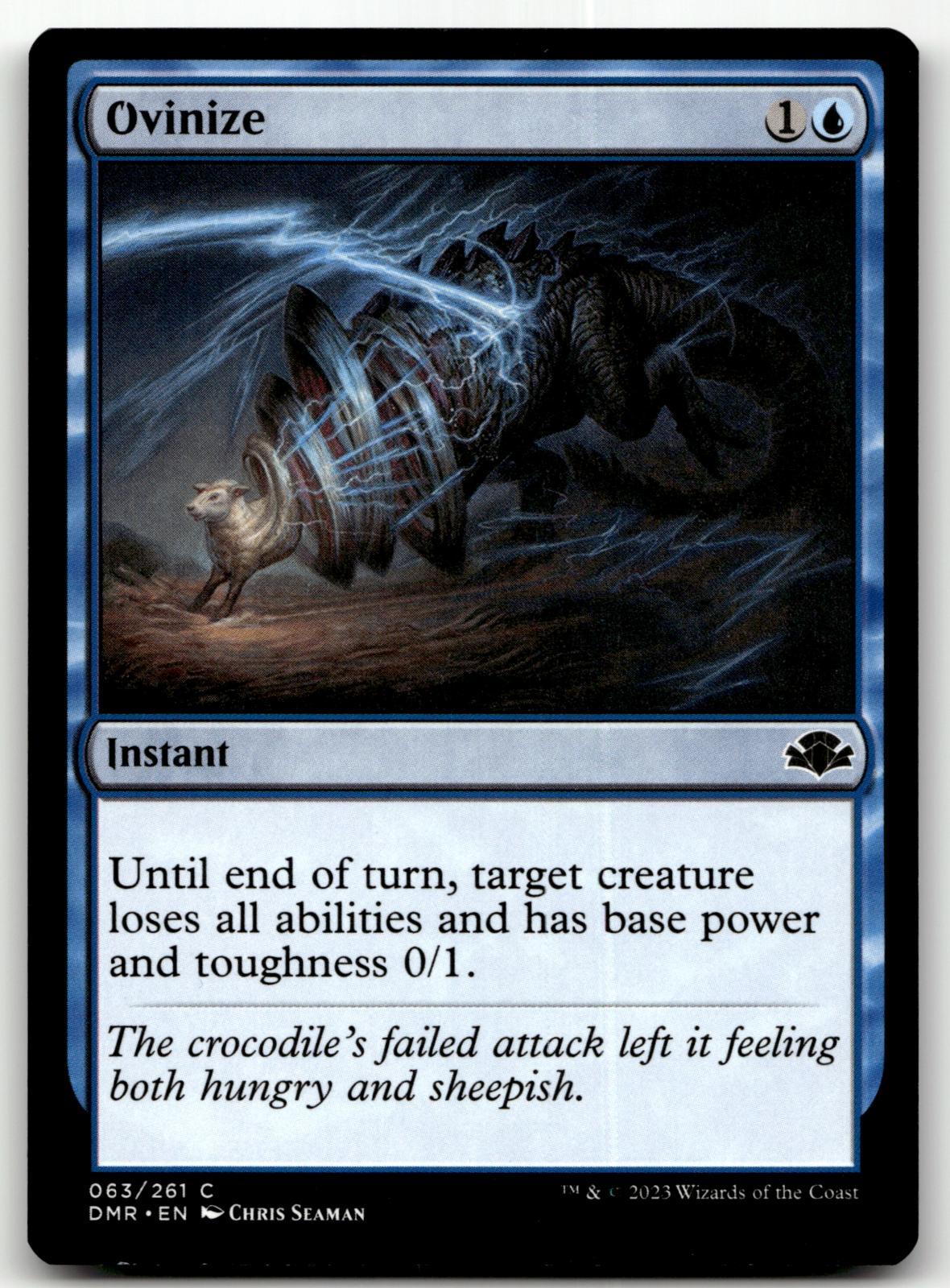 Ovinize 63 Common Dominaria Remastered Magic: The Gathering Near Mint