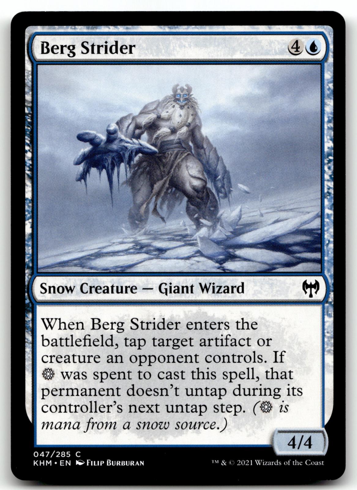 Berg Strider 47 Common Kaldheim Magic: The Gathering Near Mint