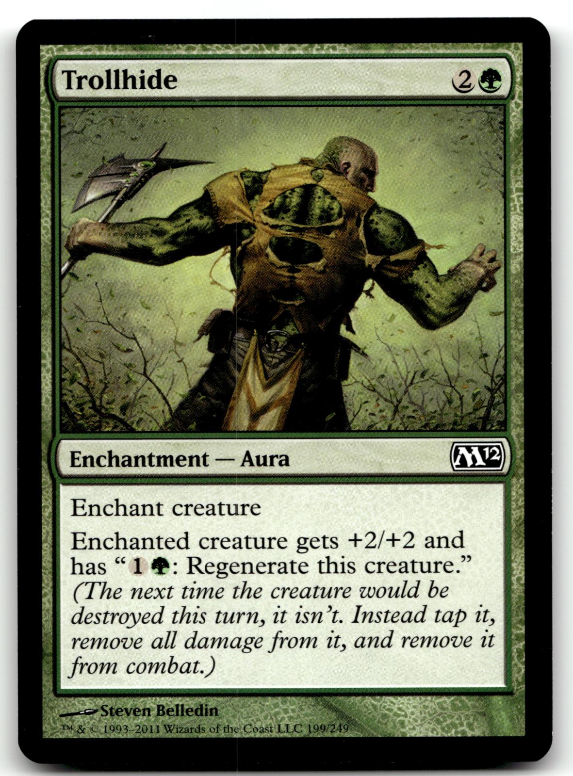 Trollhide 199/249 Common The List Reprints Magic: The Gathering Near Mint