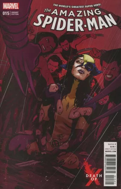The Amazing Spider-Man, Vol. 4 #15B (Death of X Variant)