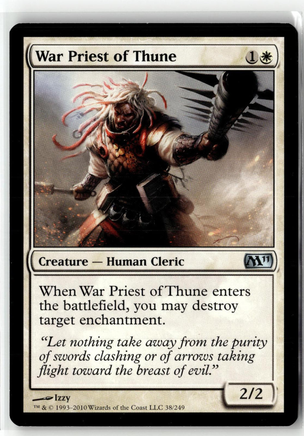 War Priest of Thune 38/249 Uncommon The List Reprints Magic: The Gathering NM
