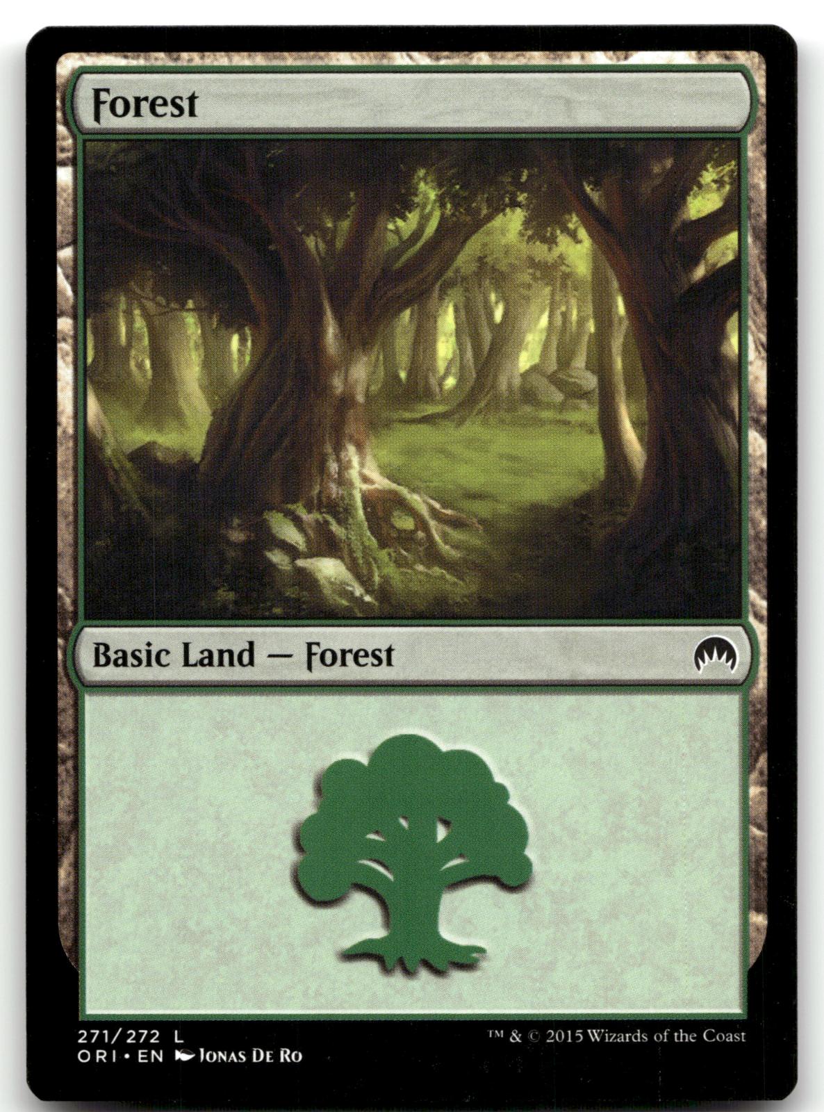 Forest (271) 271 Land Magic Origins Magic: The Gathering Near Mint