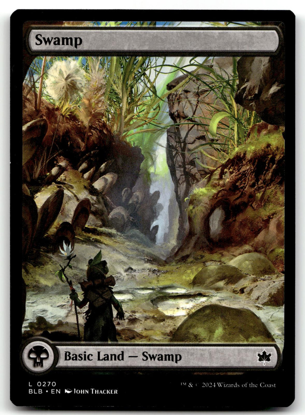 Swamp (0270) 270 Land Bloomburrow Magic: The Gathering Near Mint