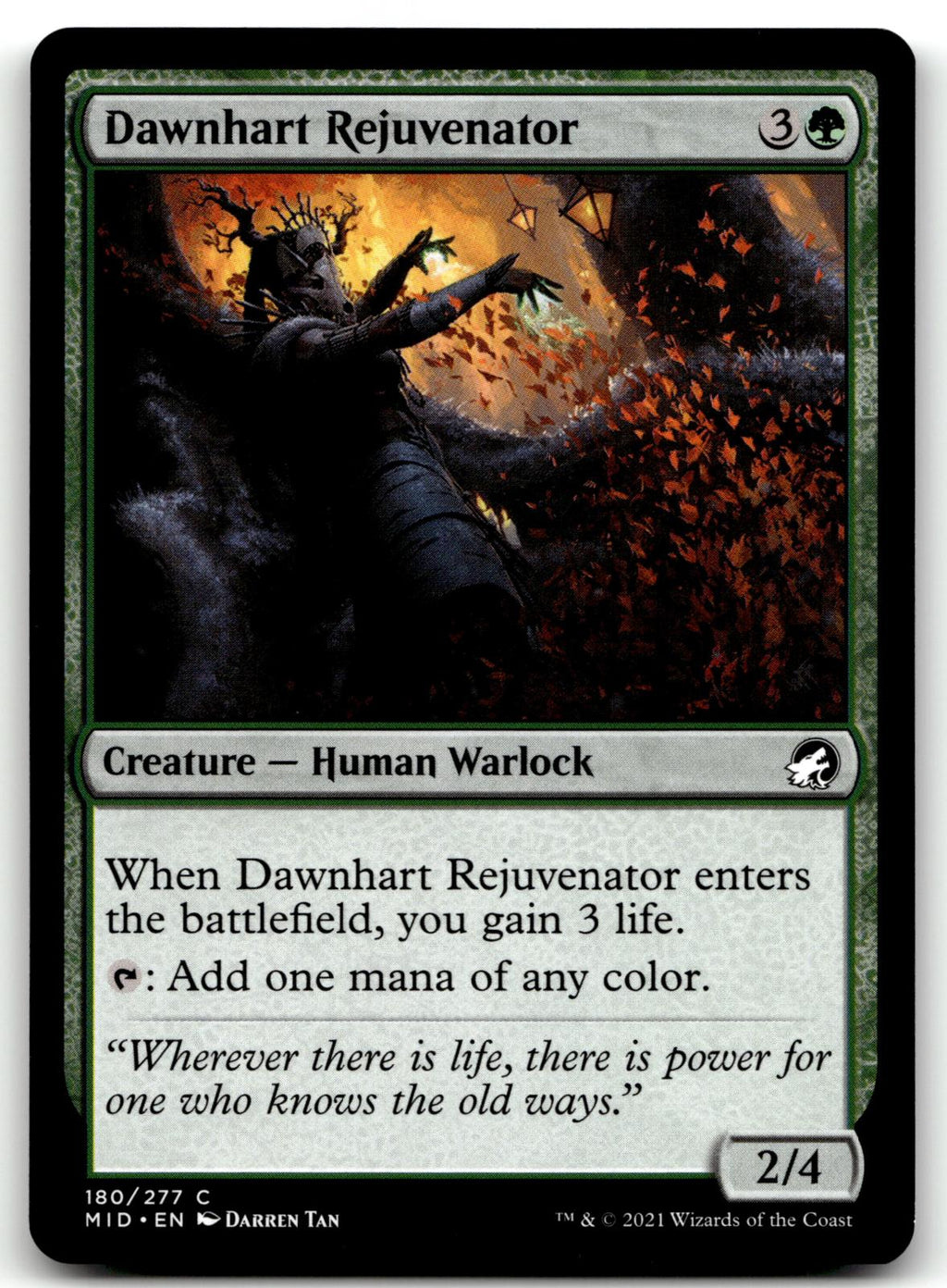 Dawnhart Rejuvenator 180 Common Innistrad: Midnight Hunt Magic: The Gathering NM