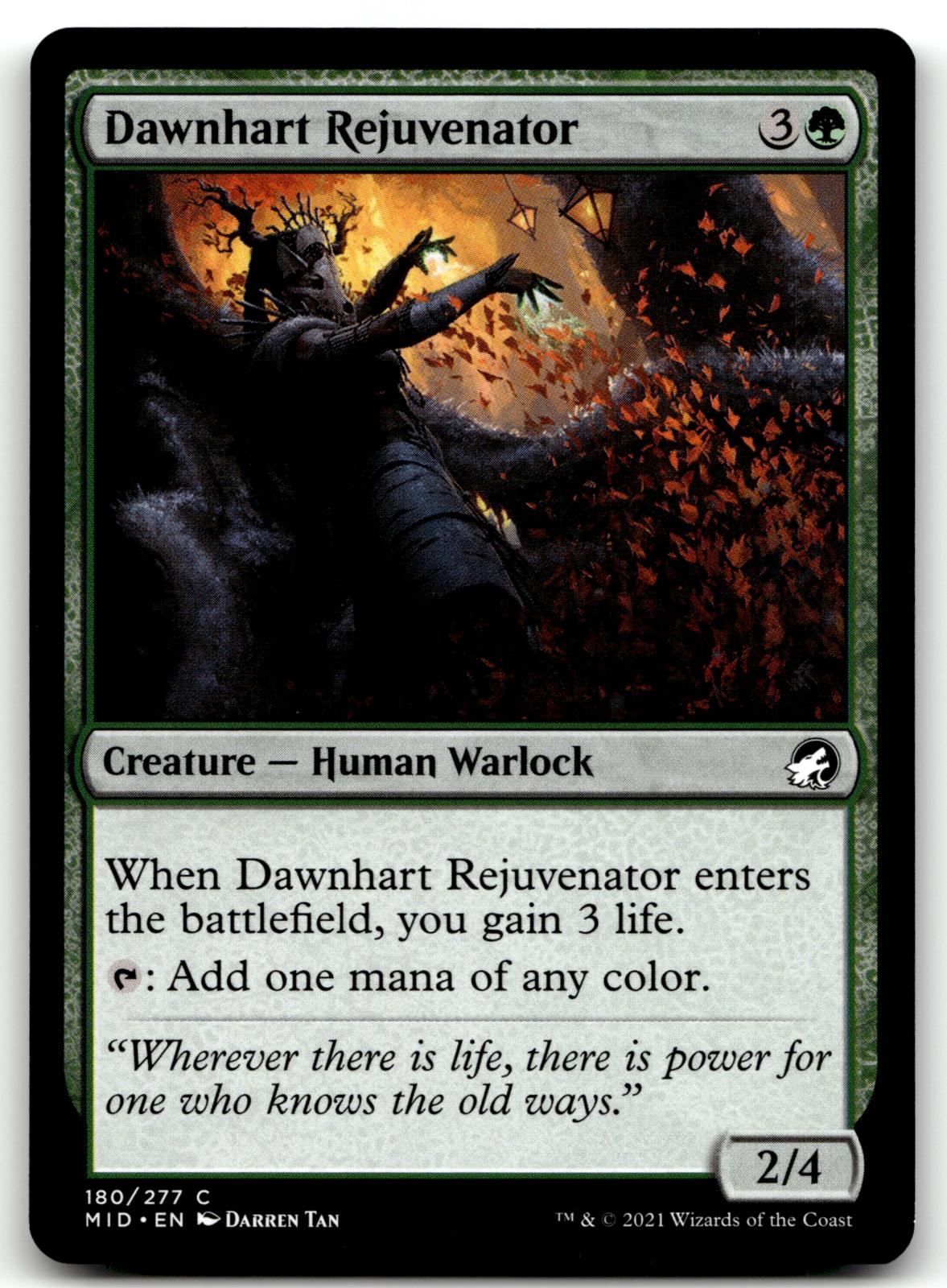 Dawnhart Rejuvenator 180 Common Innistrad: Midnight Hunt Magic: The Gathering NM