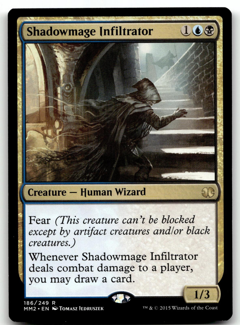 Shadowmage Infiltrator 186 Rare Modern Masters 2015 Magic: The Gathering NM