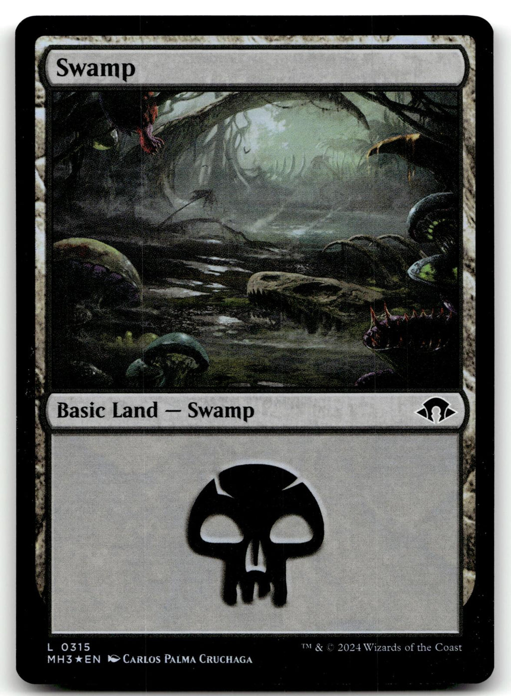 Swamp (0315) 315 Land Modern Horizons 3 Magic: The Gathering Foil Near Mint