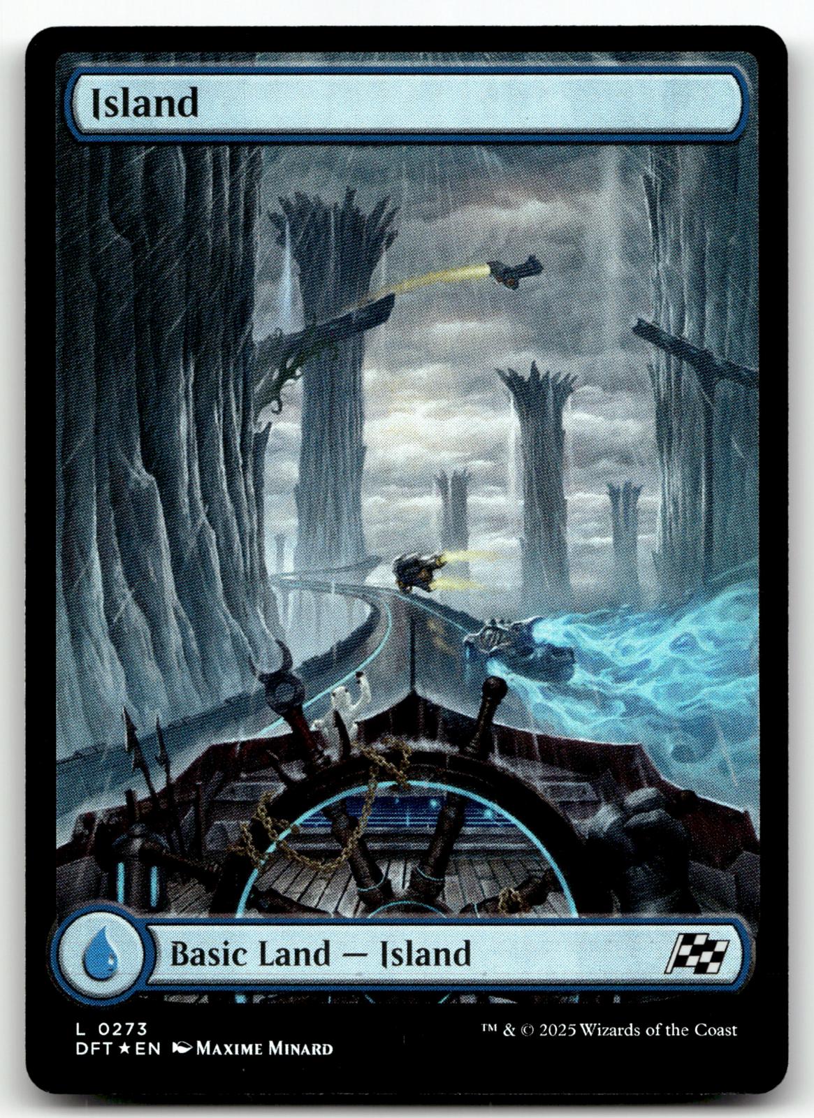 Island (0273) 273 Land Aetherdrift Magic: The Gathering Foil Near Mint