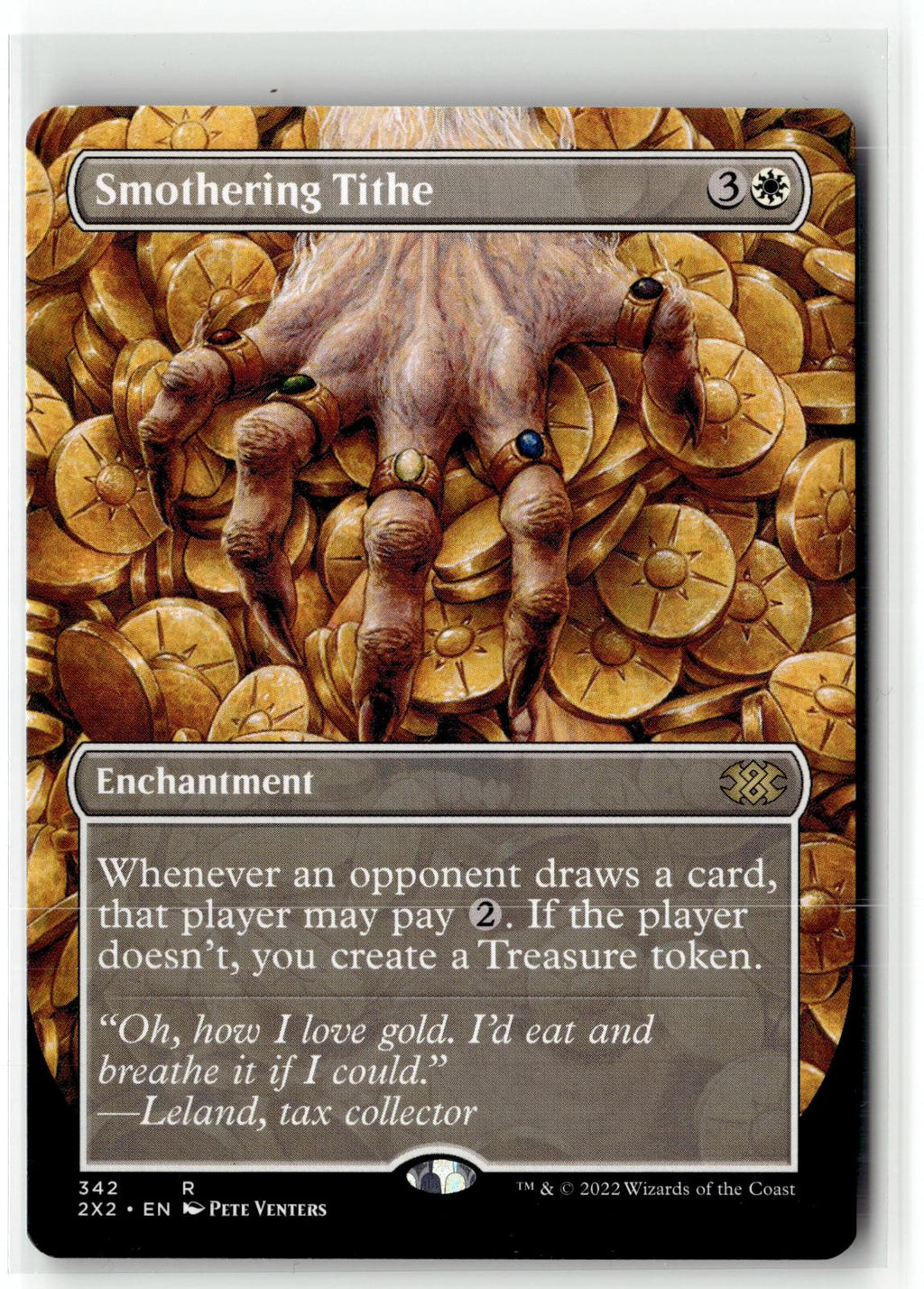 Smothering Tithe (Borderless) 342 Double Masters 2022 Magic: The Gathering NM