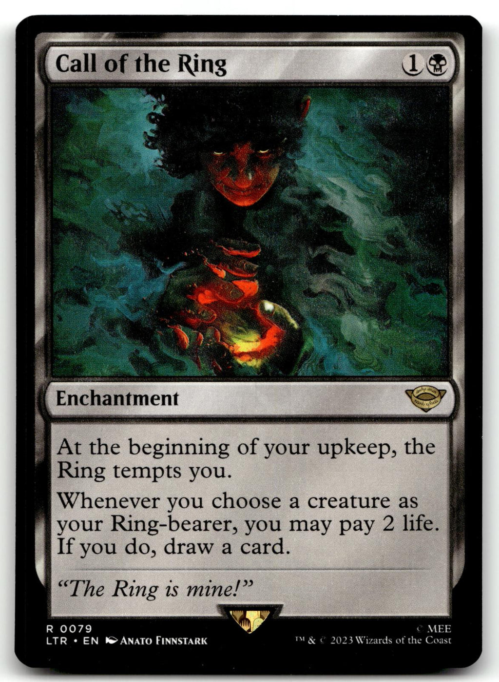 Call of the Ring 79 Universes Beyond: The Lord of the Rings: Tales of Middle-earth Magic: The Gathering NM