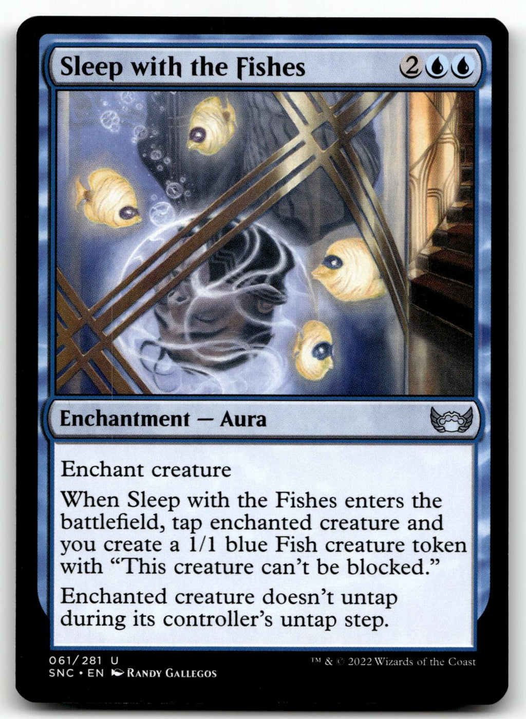 Sleep with the Fishes 61 Uncommon Streets of New Capenna Magic: The Gathering NM