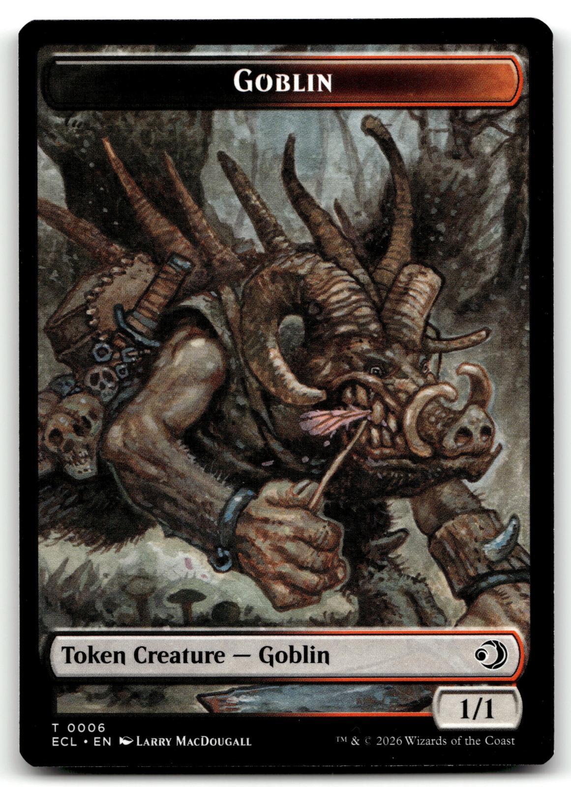 Goblin Token 6 Token Murders at Karlov Manor Magic: The Gathering Near Mint