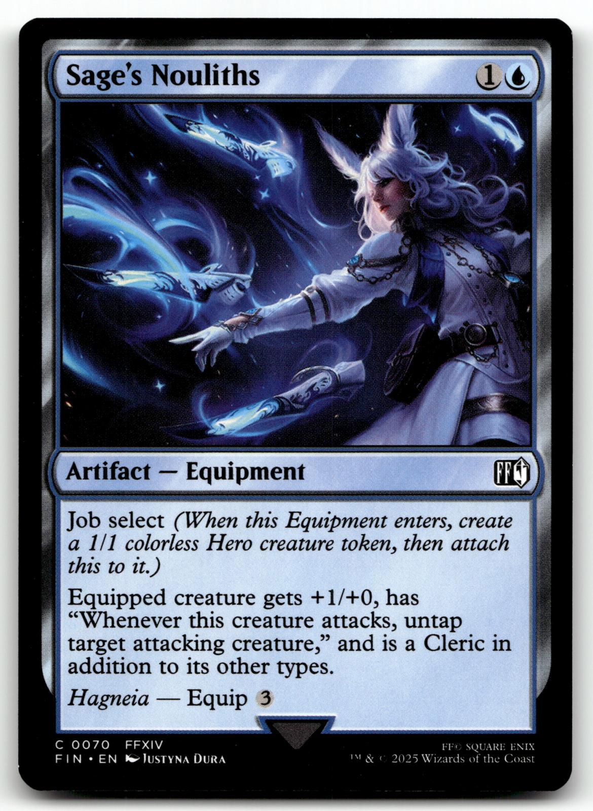 Sage's Nouliths 70 Common FINAL FANTASY Magic: The Gathering Near Mint