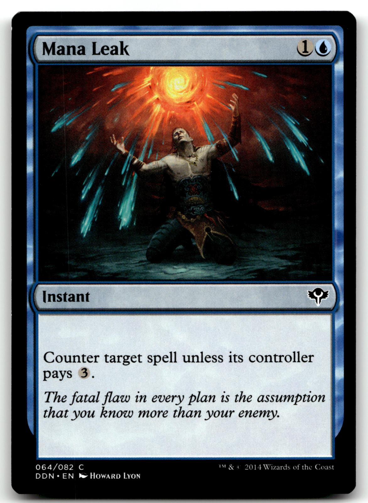 Mana Leak 64 Common Duel Decks: Speed vs. Cunning Magic: The Gathering Near Mint