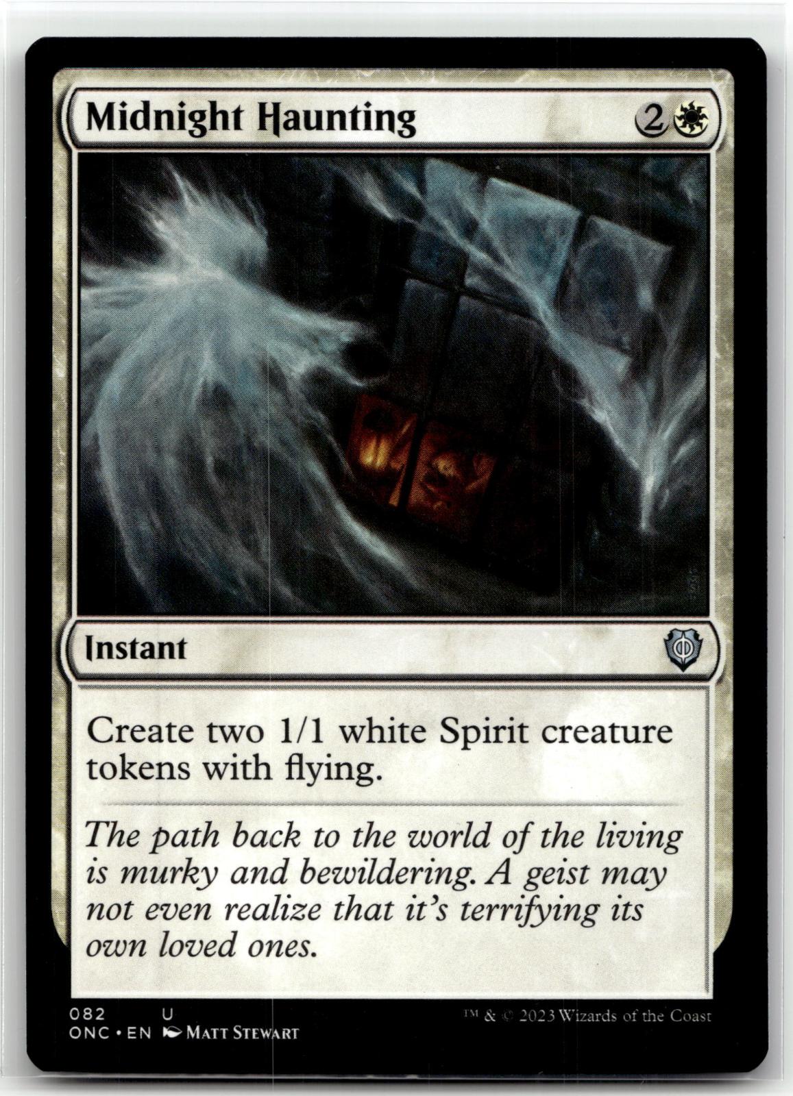 Midnight Haunting 82 Commander: Phyrexia: All Will Be One Magic: The Gathering 