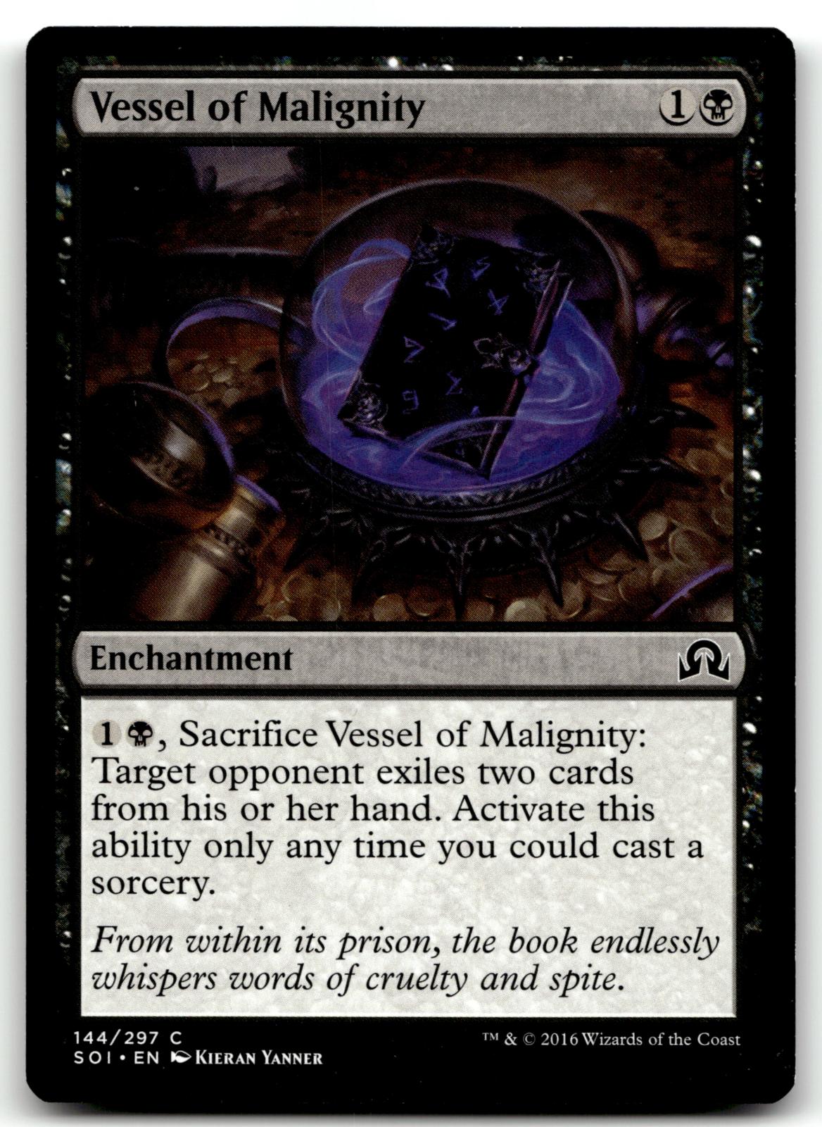 Vessel of Malignity 144 Common Shadows over Innistrad Magic: The Gathering NM