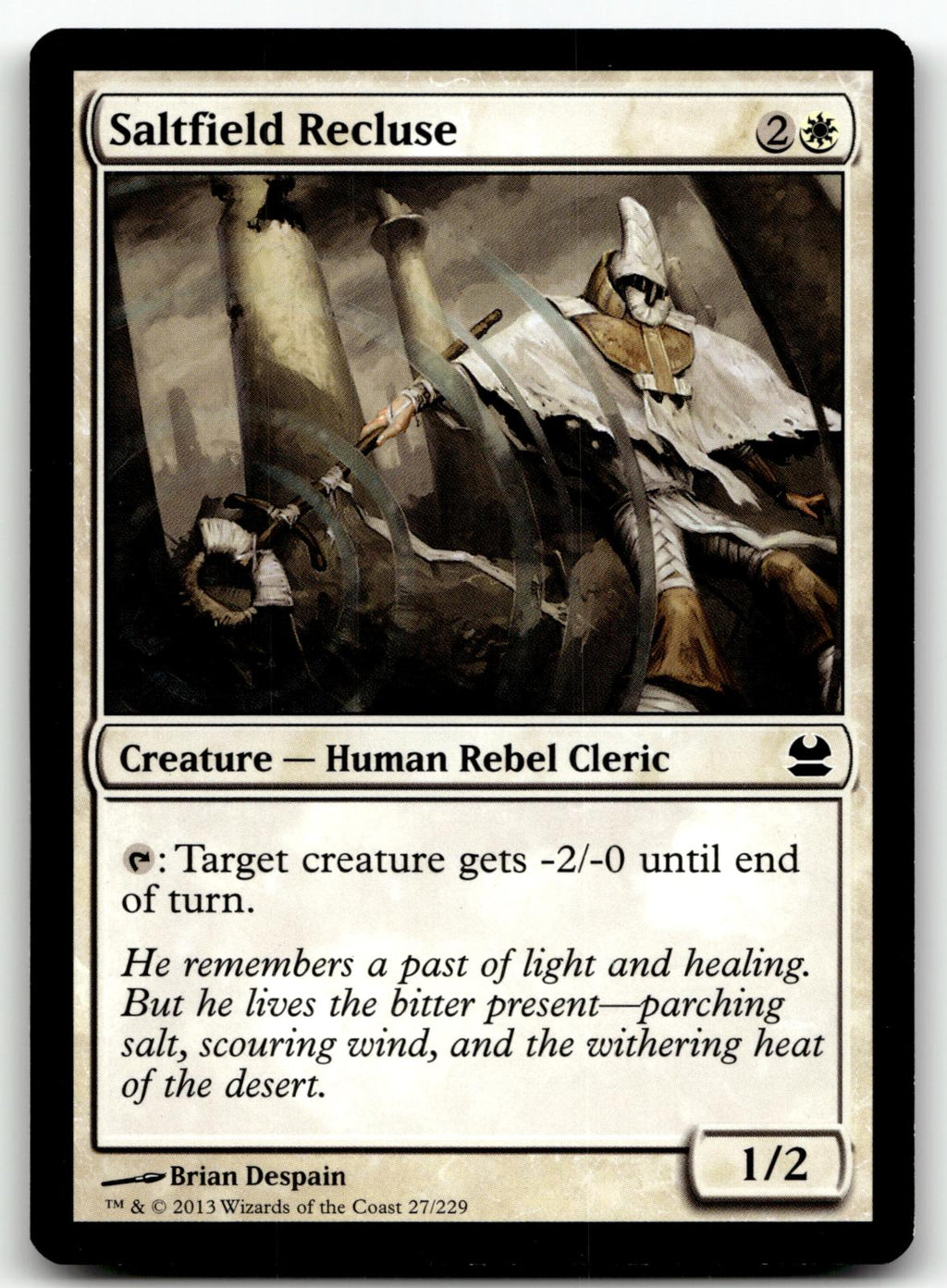 Saltfield Recluse 27 Common Modern Masters Magic: The Gathering Near Mint