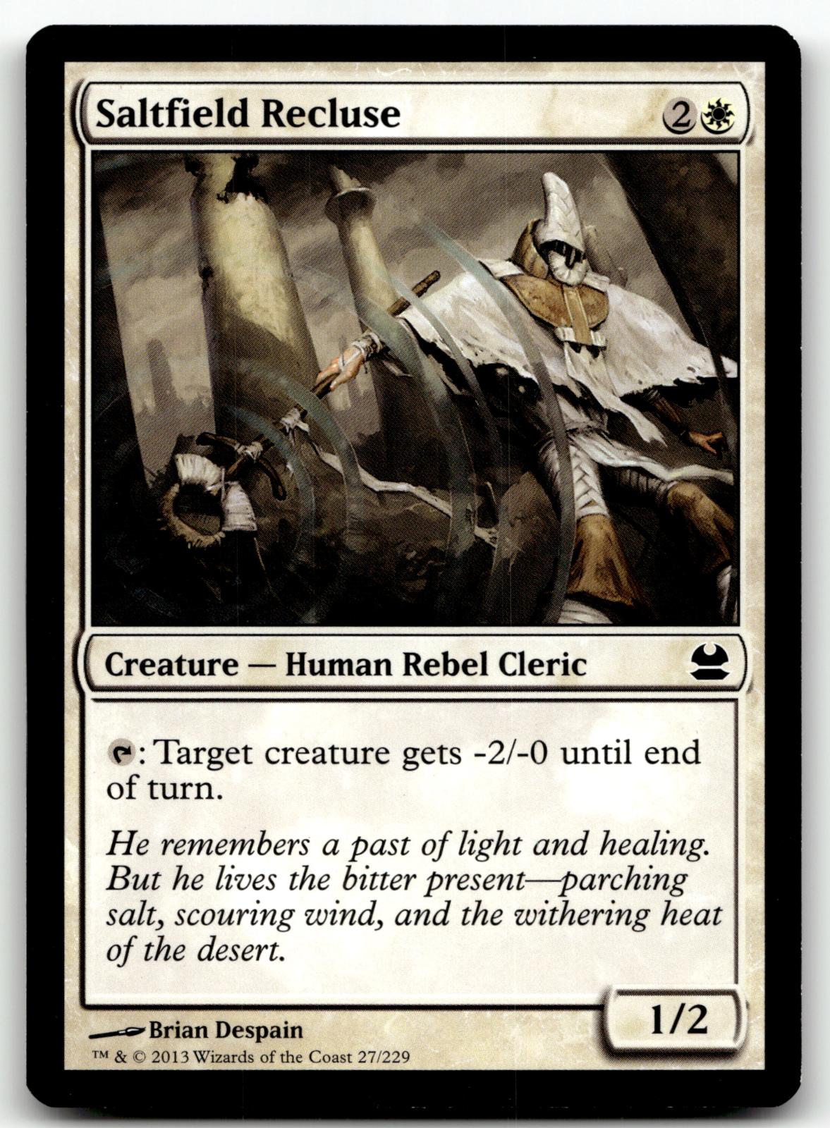 Saltfield Recluse 27 Common Modern Masters Magic: The Gathering Near Mint