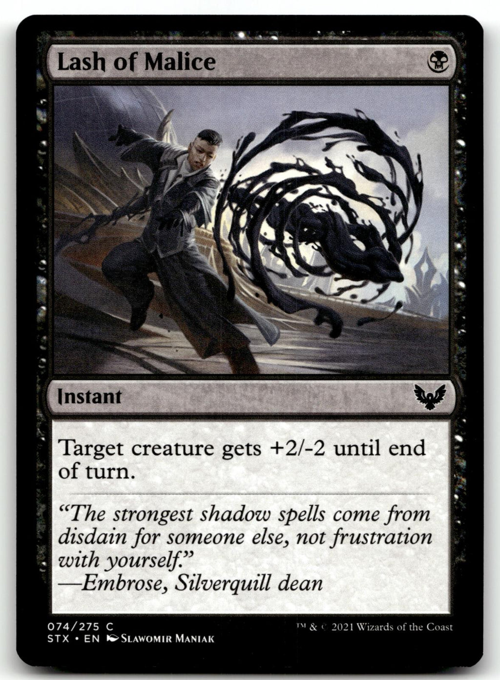 Lash of Malice 74 Common Strixhaven: School of Mages Magic: The Gathering NM