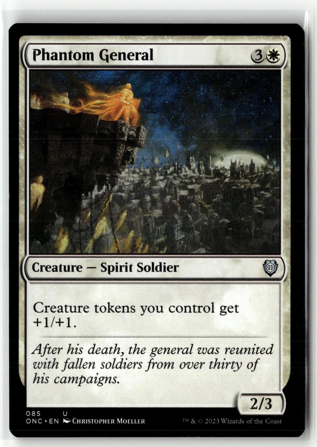 Phantom General 85 Commander: Phyrexia: All Will Be One Magic: The Gathering NM